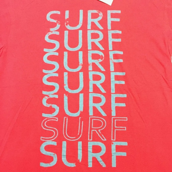 Ron Herman- Tailgate Clothing Co. red Surf Tee - Picture 2 of 5